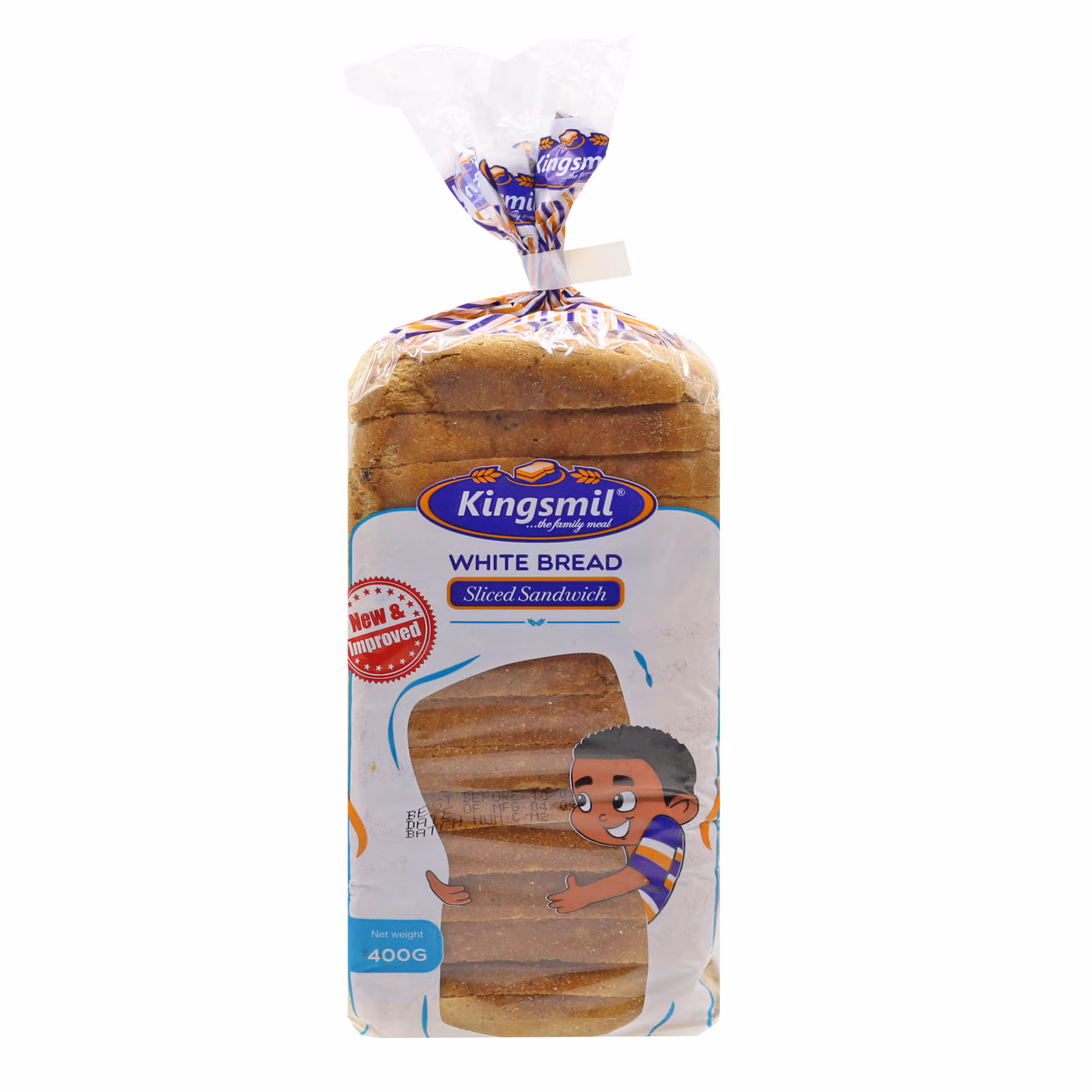 kingsmill white bread 400gm