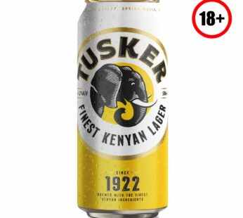tusker finest kenyan lager 500ml
