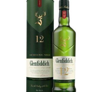 GLENFIDDICH single malt scotch whisky 700ml
